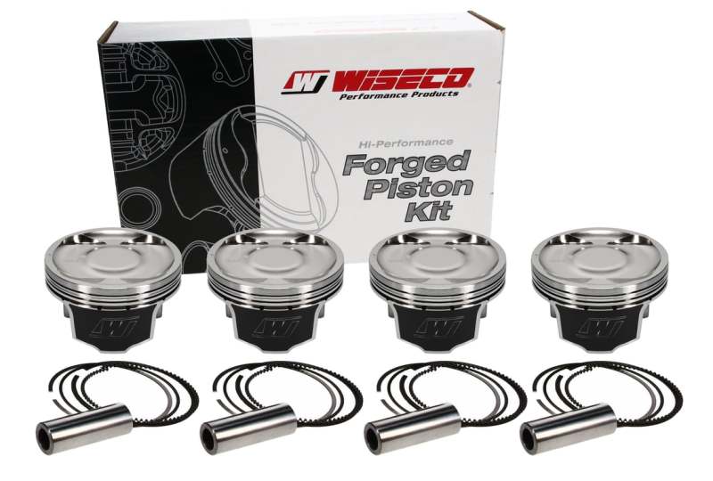 Wiseco Subaru EJ257 WRX/STI 4v Dish -19cc 99.75 Piston Shelf Stock Kit - DTX Performance