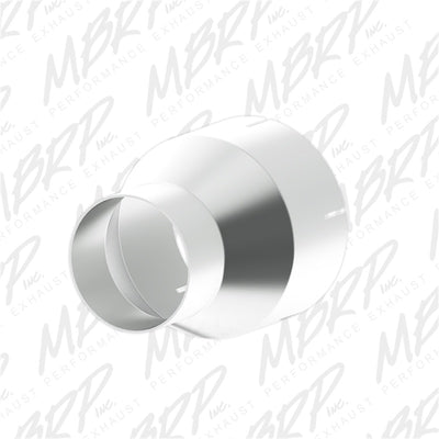 MBRP Universal 4in ID to 5in ID 7in Adapter T409; performance car parts for exhaust systems, DTX Performance, veteran owned shop