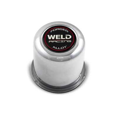 Weld Drag Sport Forged Center Cap 5 Lug 3.16in OD x 3.20in Tall DFS PT Weld Polished