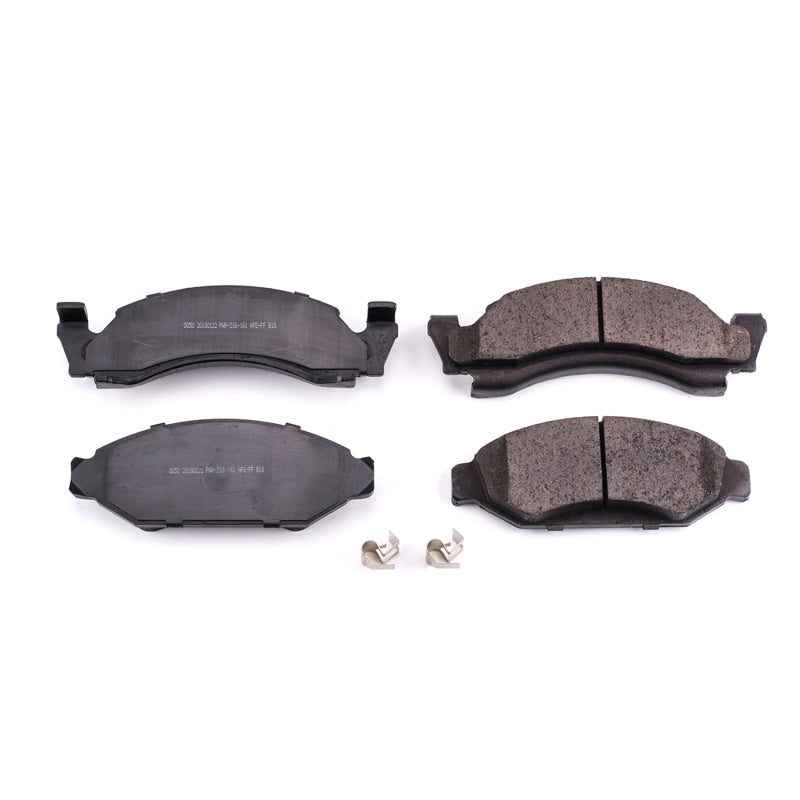 Power Stop 1974 American Motors Ambassador Front Z17 Evo Ceramic Brake Pad w/Hardware - DTX Performance