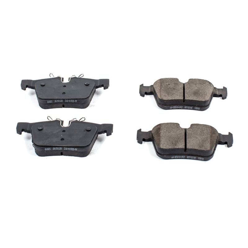 Power Stop 17-19 Jaguar F Pace Rear Z16 Evolution Ceramic Brake Pads - DTX Performance