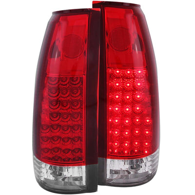 ANZO 1999-2000 Cadillac Escalade LED Taillights Red Clear G2 for performance car parts and upgrades