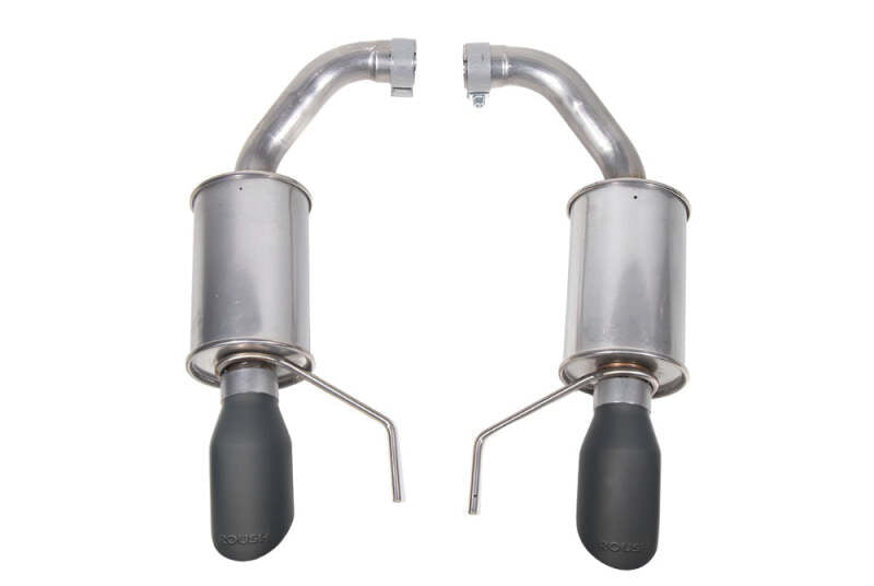 Roush 2024 Ford Mustang GT/EcoBoost Dual Tip Axle Back Exhaust w/ Black Tips