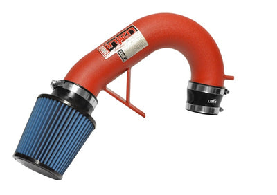 Injen 17-19 Audi A4 2.0T Wrinkle Red Short Ram Air Intake for performance car parts from DTX Performance, veteran owned shop.