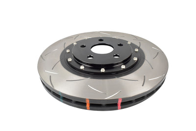 DBA 11-17 Jeep Grand Cherokee Trackhawk (6.2L V8) 5000 Series Slotted Front Brake Rotor w/Black Hat, high performance brakes