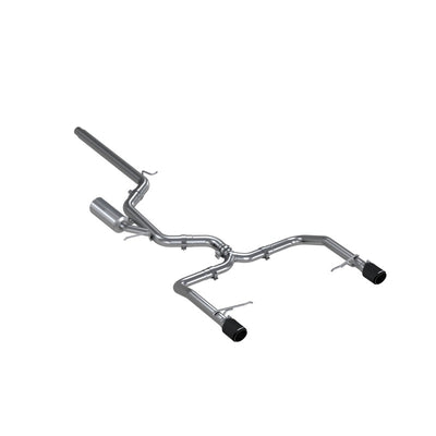 MBRP 19-21 VW Jetta GLI T304 SS 3in Cat-Back Dual Split Rear Exit Exhaust - Carbon Fiber Tips for performance car parts