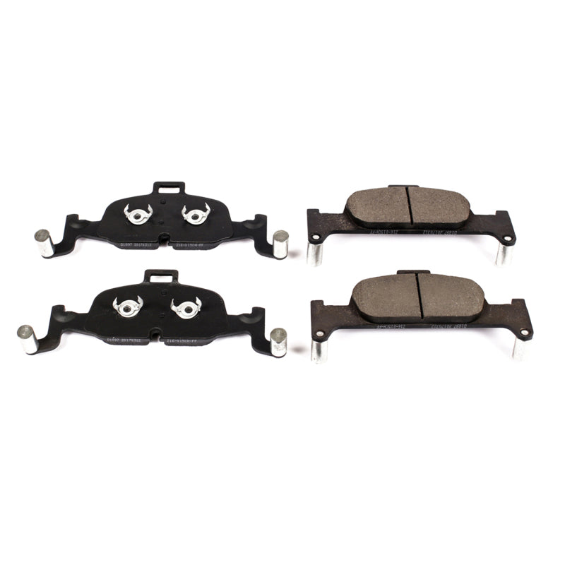 Power Stop 17-18 Audi A4 Front Z16 Evolution Ceramic Brake Pads - DTX Performance