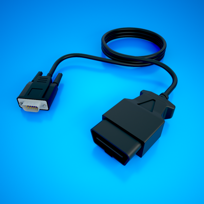HPT DB-15 OBD-2 Cable for MPVI, performance car parts by DTX Performance, ideal for tuning upgrades and high performance auto parts