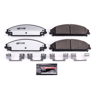 Power Stop 13-14 Chrysler 200 Front Z26 Extreme Street Brake Pads w/Hardware, performance car parts, high performance brakes