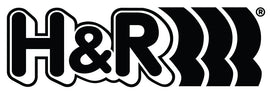 H&R logo for racing suspension and tuning