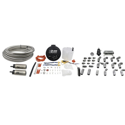 DeatschWerks 2006+ X2 Series Fuel Pump Module w/ Dual DW400 Pumps and Return PTFE Plumbing Kit for performance car parts upgrade