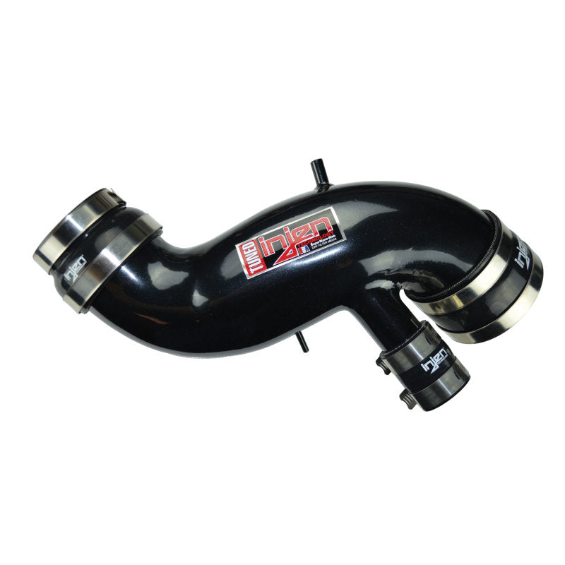 Injen 03-06 Evo 8/9/MR Cast Aluminum Intake System w/ Full Intercooler Piping Black Short Ram Intake - DTX Performance