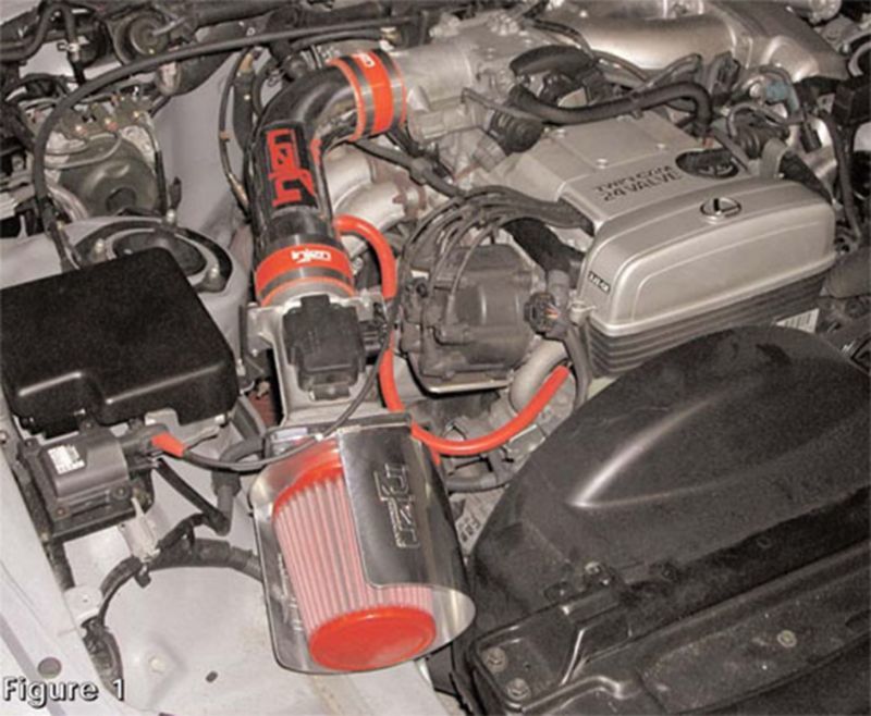 Injen 93.5-95 Supra (NA) / 92-95 GS300 SC300 w/ Heat Shield Polished Short Ram Intake - DTX Performance