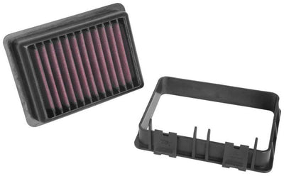 K&N 17-19 KTM 125 Duke 125 / KTM 250 Duke 249 / KTM 390 Duke 373 Replacement Drop In Air Filter for performance upgrades