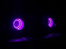 Load image into Gallery viewer, Oracle Jeep Wrangler JL/Gladiator JT 7in. High Powered LED Headlights (Pair) - Dynamic, glowing in purple light