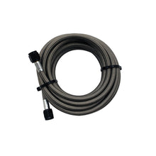 Load image into Gallery viewer, Snow Performance 15ft Braided Stainless Line (Black) w/ -4AN Fittings (NX Version) for performance car parts at DTX Performance