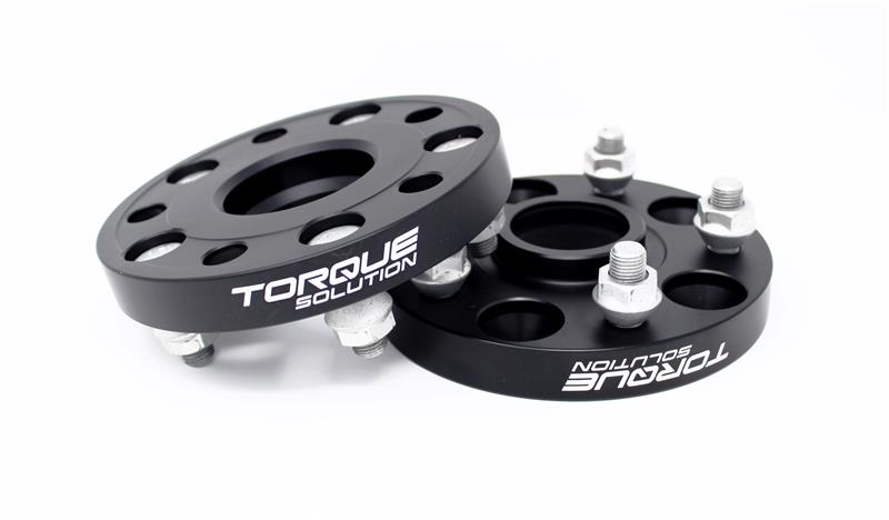 Torque Solution Forged Aluminum Wheel Spacer Subaru 56mm Hub 5x114.3 - 25mm for high performance