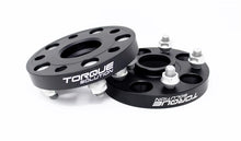 Load image into Gallery viewer, Torque Solution Forged Aluminum Wheel Spacer Subaru 56mm Hub 5x114.3 - 25mm for high performance