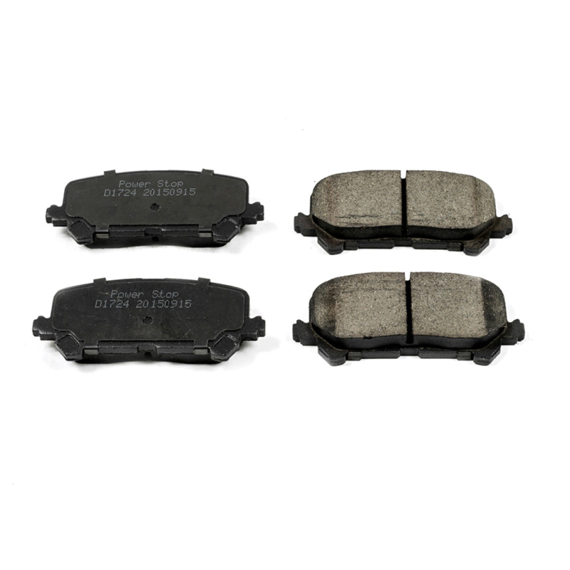 Power Stop 14-16 Acura MDX Rear Z16 Evolution Ceramic Brake Pads - DTX Performance