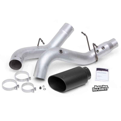 Banks Power 17-19 Chevy Duramax L5P 2500/3500 Monster Exhaust System w/ Black Tip performance car parts