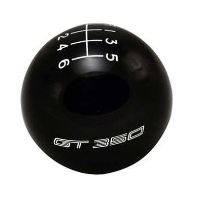 Ford Racing 15-19 Mustang GT350 6-Speed Shift Knob - Black, performance car parts, DTX Performance, veteran owned performance shop