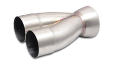 Load image into Gallery viewer, Vibrant 2-1 SS Merge Collectors (3in Inlet Slipover ID 4in Outlet OD) - Sold Individually for exhaust systems and performance tuning.