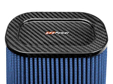 Load image into Gallery viewer, aFe Magnum FLOW Pro 5R Air Filter (5.5x 7.5)in F (9x 7)in B (5.8 x 3.8)in T (Carbon Fiber) x 10in H - DTX Performance