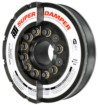 ATI Damper - 7.425in - Steel - 6 Grv - Duramax - 11+ - LML & LGH - Ext Bal - Diesel - 3 Ring, performance upgrades by DTX Performance