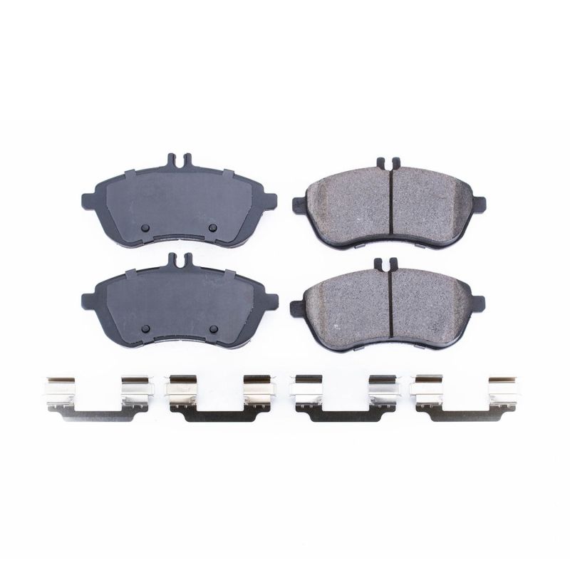 Power Stop 08-09 Mercedes-Benz C230 Front Z17 Evo Ceramic Brake Pad w/Hardware - DTX Performance