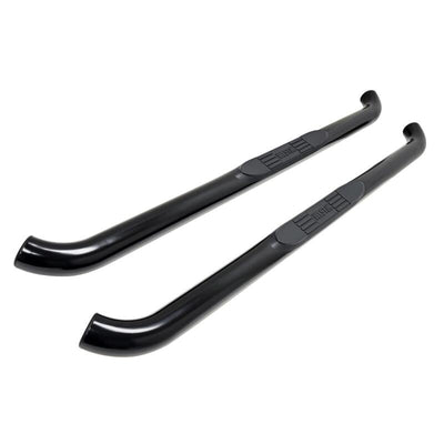 Westin 24-26 Toyota Tacoma Xtra Cab E-Series 3 Nerf Step Bars Black