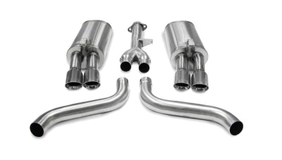Corsa 1986-1991 Chevrolet Corvette C4 5.7L V8 L98 Polished Sport Cat-Back Exhaust - high performance auto parts