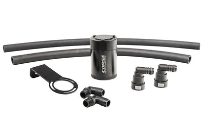 Corsa 2021-2024 Dodge Ram TRX Crew Cab Aluminum Oil Catch Can w/Mounting Bracket, performance car parts by DTX Performance