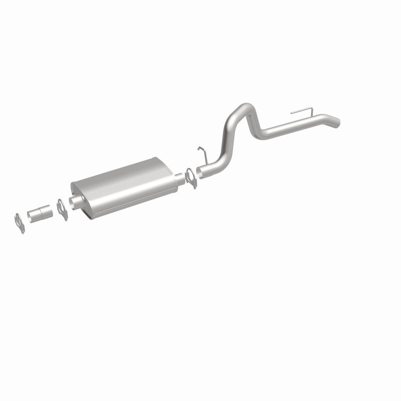 MagnaFlow BRE Exhaust Kit 87-90 Jeep Wrangler, high-performance exhaust system with all necessary components, ideal for upgrades.