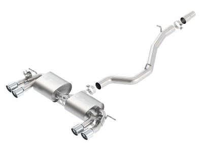 Borla 2015 Volkswagen Golf-R 2.0L Turbo S-Type CB Exhaust, performance car parts, DTX Performance