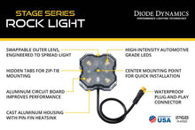 Load image into Gallery viewer, Diode Dynamics RGBW Rock Light Installer Kit w/Controller (4-pack)