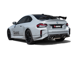 Akrapovic BMW M2 Coupe (G87) Tail Pipe Set - Chopped Carbon Akrapovic