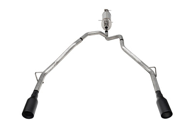 Corsa 25-26 Ram 2.5in Stainless Steel Sport Cat-back Dual Rear Exit 5.0in Black Tips