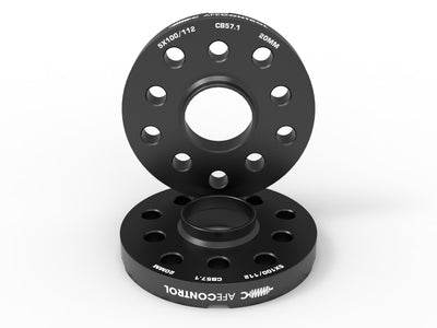 aFe CONTROL Billet Aluminum Wheel Spacers 5x100/112 CB57.1 20mm - Volkswagen/Audi, high performance auto parts by DTX Performance