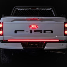 Load image into Gallery viewer, Putco 2021+ Ford F150 w/Factory LED Taillamps &amp; OBS 60in Freedom Blade LED Tailgate Light Bar