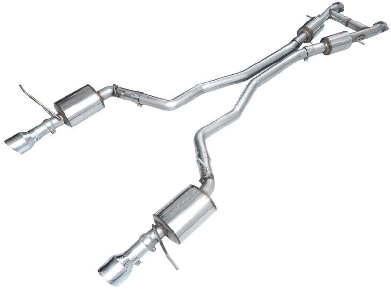 AWE Tuning 11-24 Dodge Durango 5.7L Touring Edition Exhaust w/ Chrome Silver Tips, high performance auto parts, DTX Performance