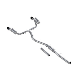MBRP 22-24 Honda Civic SI 1.5L T304 SS 3in Cat-Back Exhaust 2.5in Dual Split Rear w/ CF Tips, performance car parts, DTX Performance
