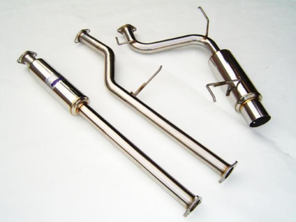 Invidia 98-01 Honda Accord 4 CYL 4DR 60mm (101mm tip) Catback Exhaust, performance car parts by DTX Performance