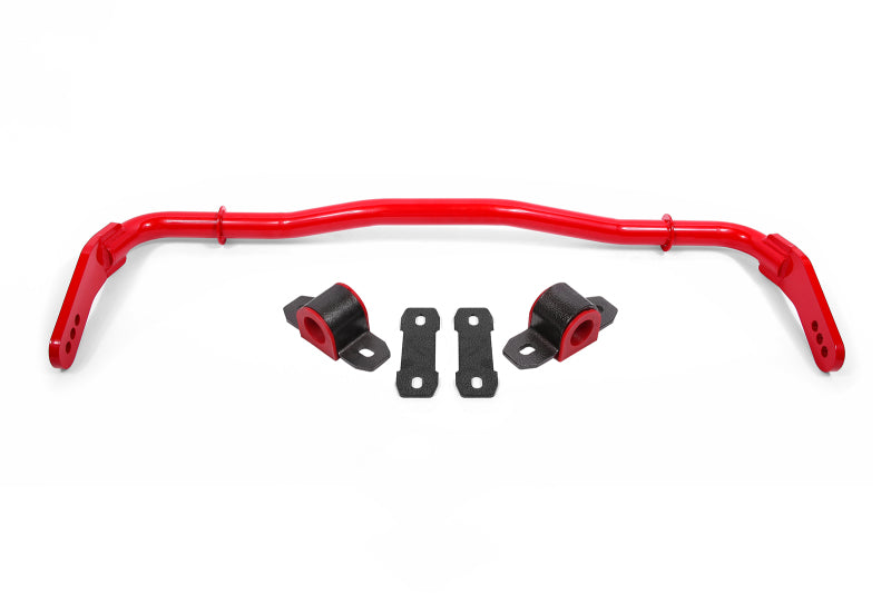 BMR 08-20 Dodge Challenger Front Hollow 38mm Adjustable Sway Bar Kit - Red - DTX Performance