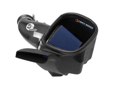 aFe 12-21 Jeep Grand Cherokee 6.4L Track Series Carbon Fiber Cold Air Intake System w/Pro 5R Filter for enhanced performance