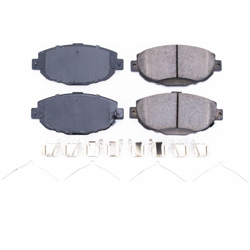 Power Stop 99-00 Lexus SC300 Front Z17 Evolution Ceramic Brake Pads w/Hardware - DTX Performance