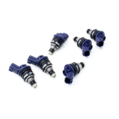 DeatschWerks 96-99 Nissan I30 VQ30 / RB25DET / Maxima VQ30de / 300zx 740cc Side Feed Injectors, high performance car parts