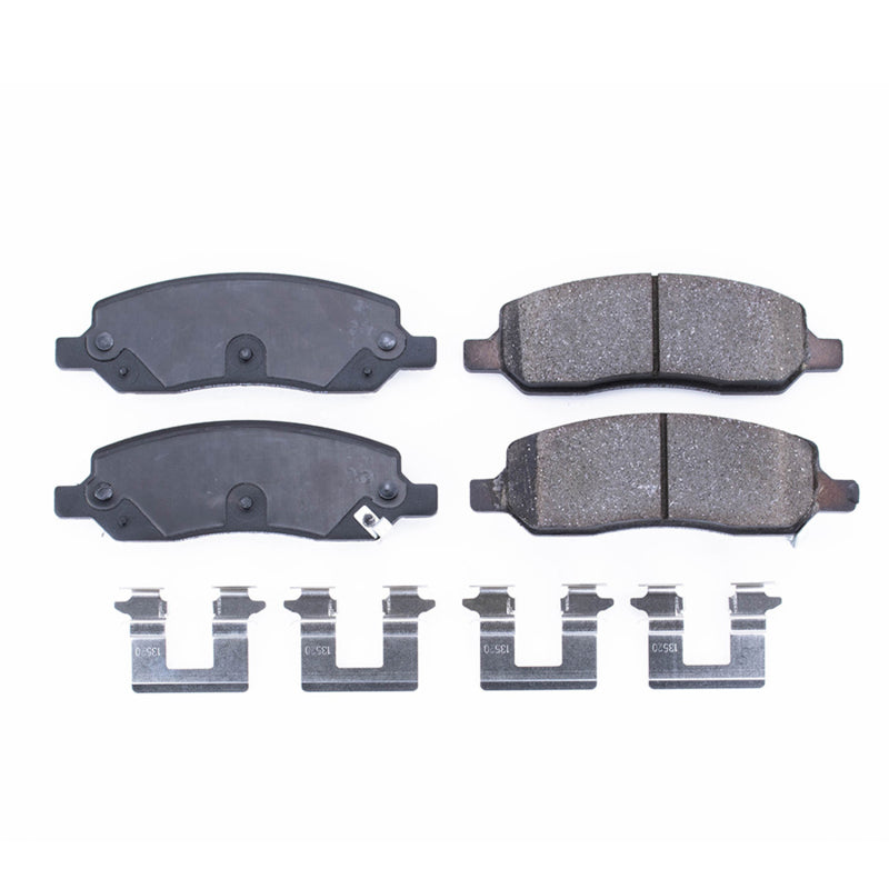 Power Stop 06-11 Buick Lucerne Rear Z17 Evolution Ceramic Brake Pads w/Hardware - DTX Performance