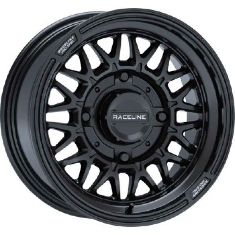 Raceline A13GB Omega 15x7in / 4x114.3 BP / 56mm Offset / 68mm Bore - Satin Black Wheel
