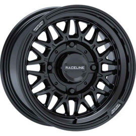 Raceline A13GB Omega 15x7in / 4x114.3 BP / 56mm Offset / 68mm Bore - Satin Black Wheel