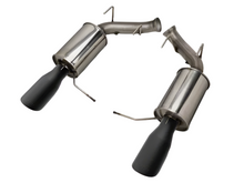Load image into Gallery viewer, Roush 11-14 Mustang V6 Black Tip Axle Back Exhaust